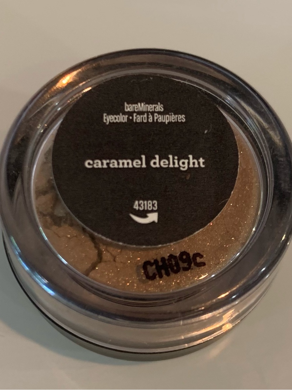 bareMinerals Caramel Delight Shimmery Golden Brown Loose Eyeshadow